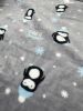 Ultra Thick Plush Penguins Blanket